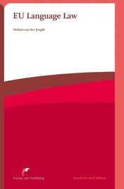 Omslag van EU Language Law
