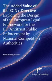 Omslag van The Added Value of the ECN+ Directive