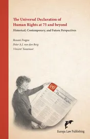 Omslag van The Universal Declaration of Human Rights at 75 and beyond: historical, contempary, and future perspectives