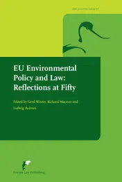 Omslag van EU Environmental Policy and Law: Reflections at Fifty