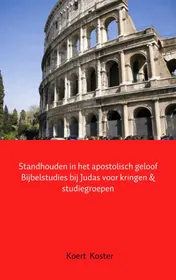 Omslag van Standhouden in het apostolisch geloof Bijbelstudies bij Judas voor kringen & studiegroepen