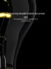 Omslag van Outsourcing benaderd vanuit een proces view