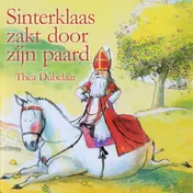 Omslag van Sinterklaas zakt door zijn paard