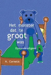 Omslag van Het monster dat te groot was