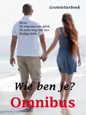 Omslag van Wie ben je? - Groteletterboek
