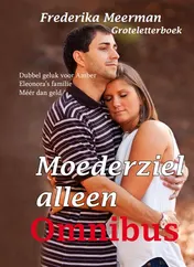 Omslag van Moederziel alleen - Groteletterboek 1 bands