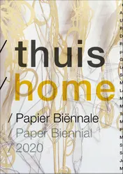 Omslag van thuis/home-Papier Biennale/Paper Biennial 2020