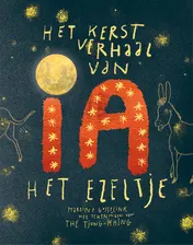 Omslag van Kerstverhaal van 'Ia', het ezeltje