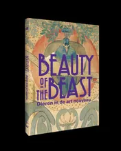 Omslag van Beauty of the Beast - Dieren in de Art Nouveau Kaartenboek