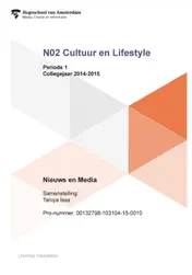 Omslag van Periode 1; Collegejaar 2014-2015