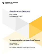 Omslag van periode 2 DT 2014/2015