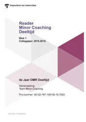 Omslag van 4e jaar DMR deeltijd