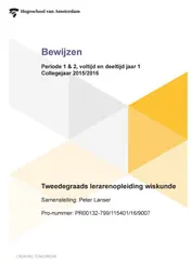 Omslag van tweedegraads lerarenopleiding wiskunde