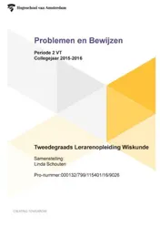Omslag van periode 2VT collegejaar 2015-2016