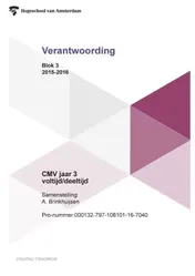 Omslag van CMV jaar 3 voltijd/deeltijd