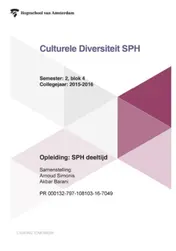 Omslag van semester 2 blok 4 collegejaar 2015-2016