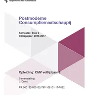 Omslag van semester; blok 2 collegejaar 2016-2017