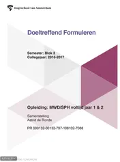 Omslag van Doeltreffend formuleren