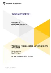 Omslag van Vakdidactiek 3B