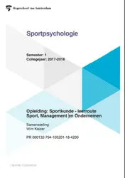 Omslag van Semester: 1 collegejaar: 2017-2018