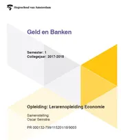Omslag van Semester: 1 Collegejaar 2017-2018