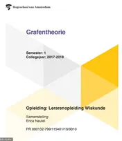 Omslag van semester: 1 collegejaar 2017-2018