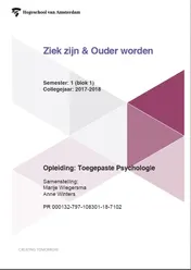 Omslag van Semester: 1 (blok 1) Collegejaar: 2017-2018
