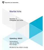 Omslag van Martial Arts