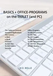 Omslag van Basics + office programs on the tablet (and pc)
