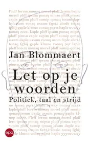 Omslag van Let op je woorden