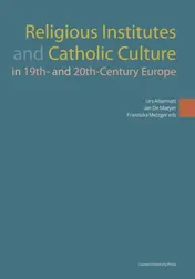 Omslag van Religious institutes and catholic culture