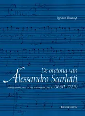 Omslag van De oratoria van Alessandro Scarlatti (1660-1725)