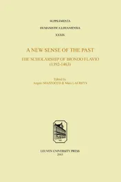 Omslag van A new sense of the past