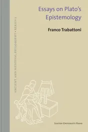 Omslag van Essays on Plato’s epistemology