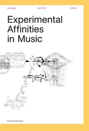 Omslag van Experimental affinities in music