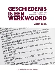Omslag van Geschiedenis is een werkwoord