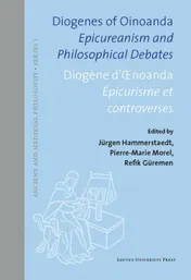 Omslag van Diogenes of Oinoanda · Diogène d’Œnoanda