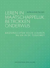 Omslag van Leren in maatschappelijk betrokken onderwijs