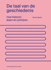 Omslag van De taal van de geschiedenis