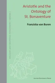Omslag van Aristotle and the Ontology of St. Bonaventure