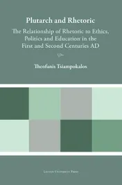 Omslag van Plutarch and Rhetoric