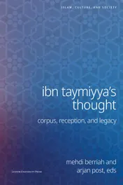 Omslag van Ibn Taymiyya's Thought