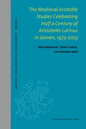Omslag van The Medieval Aristotle