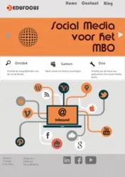 Omslag van Social media voor het MBO