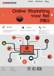 Omslag van Online marketing voor het MBO