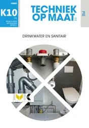 Omslag van PIE Keuzevak 10 Drinkwater en sanitair
