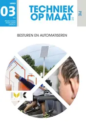 Omslag van PIE Profielmodule 3 Besturen en automatiseren