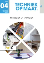 Omslag van PIE Profielmodule 4 Installeren en monteren