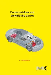 Omslag van De technieken van elektrische auto's