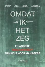 Omslag van Omdat ik het zeg